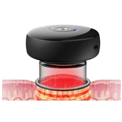 Achedaway Cupper Laserlicht-Massagegerät, Saugnapffunktion, Smartphone-Steuerung