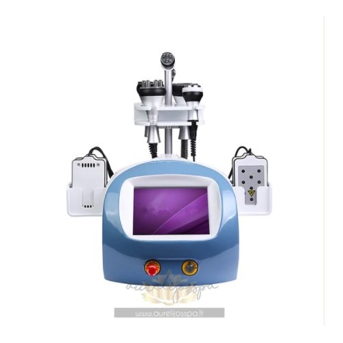 Körperpflegegerät, 6 in 1 Aurelijos SPA, Kavitation, Radiolifting, Lymphdrainage mit Lipo-Vakuum und Laser