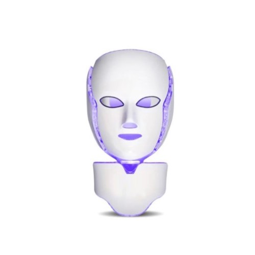 Gesichtsmaske LED Kosmetische Photonenbehandlung, Anti-Aging, Anti-Akne, Lifting-Funktion, 7 Farben LED