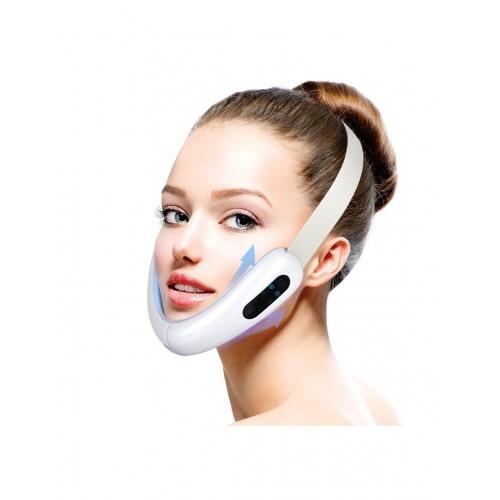 Gerät Face LIFT, 44 LEDs, EMS-Technologie, Radiofrequenz, Photonentherapie für Facelifting und Wärmemassage