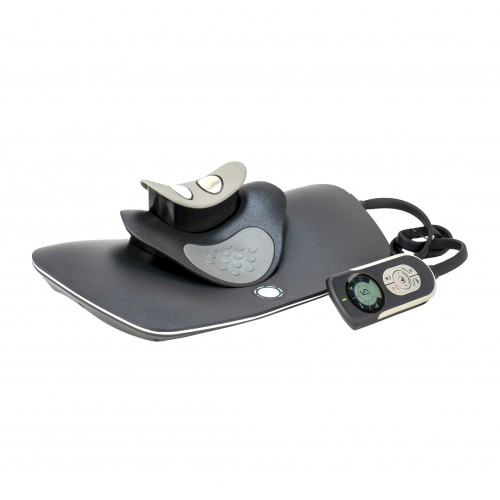 Alphay 4 in 1 Medizinisches Gerät für den zervikalen Bereich - Massage, Bewegungstherapie, Schwarz