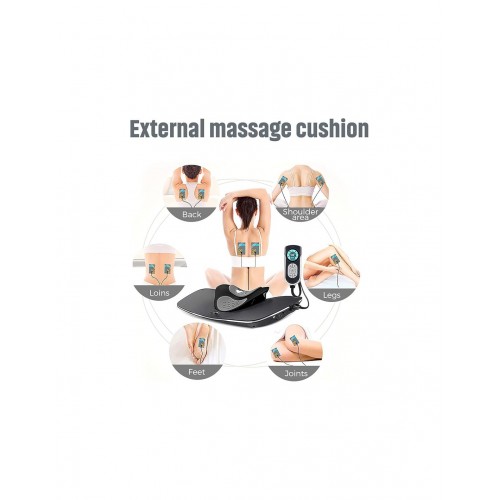 Alphay 4 in 1 Medizinisches Gerät für den zervikalen Bereich - Massage, Bewegungstherapie, Schwarz