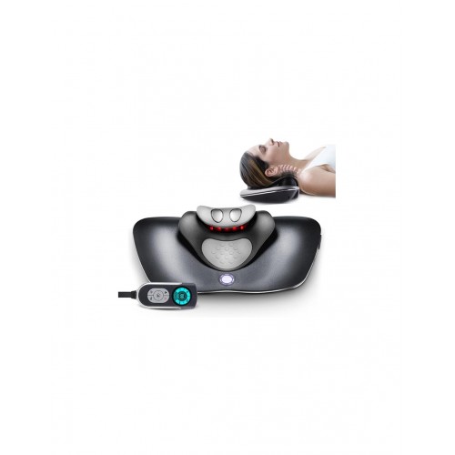 Alphay 4 in 1 Medizinisches Gerät für den zervikalen Bereich - Massage, Bewegungstherapie, Schwarz