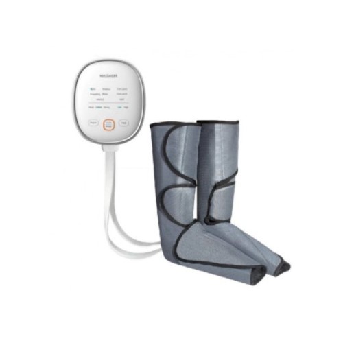 Fußdrucktherapie, Lymphdrainage, Luftkompression, Massage, Wärme, 6 Modi / 3 Intensitäten